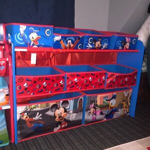 Disney Mickey Mouse Toy Organizer with Some Flaws(See Pictures)❣️Ship Alone❣️